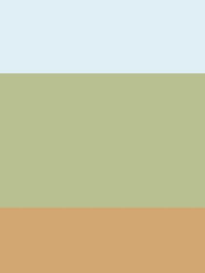 若葉の隙間に空と雲 no.59